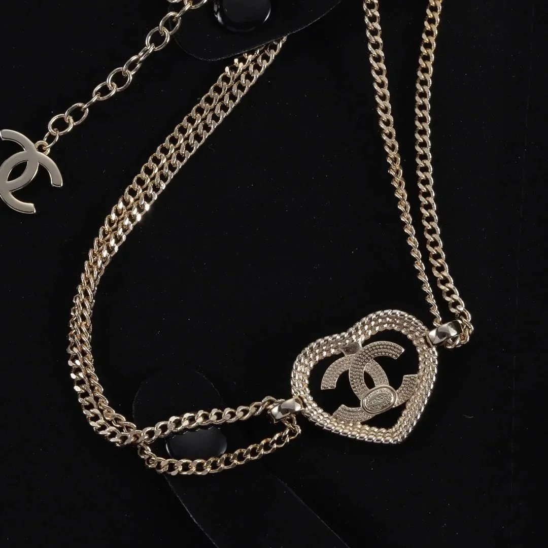Chanel CC Logo Pave Crystal Snake Chain Bracelet Gold Jewelry - 7
