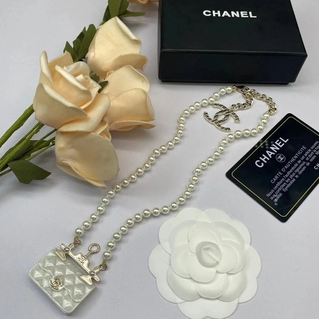 Chanel CC Logo Pave Crystal Snake Chain Bracelet Gold Jewelry - 18
