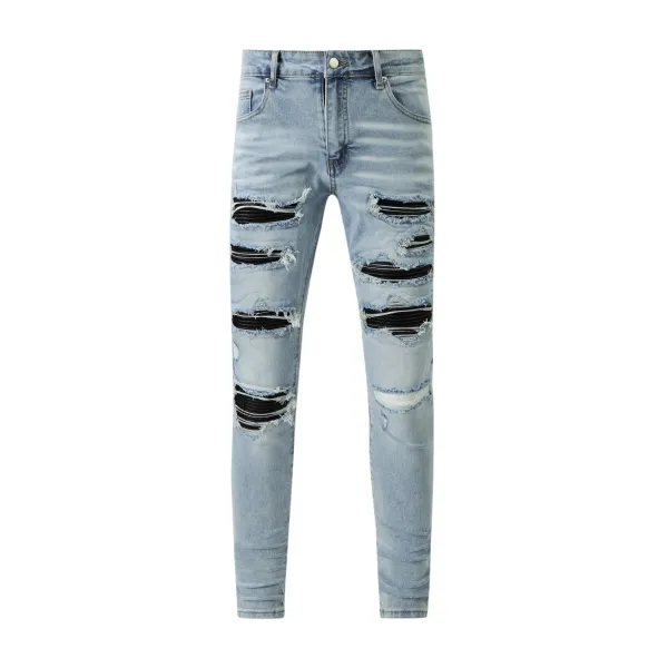 Gallery Dept. Distressed Black Denim Jeans - 18