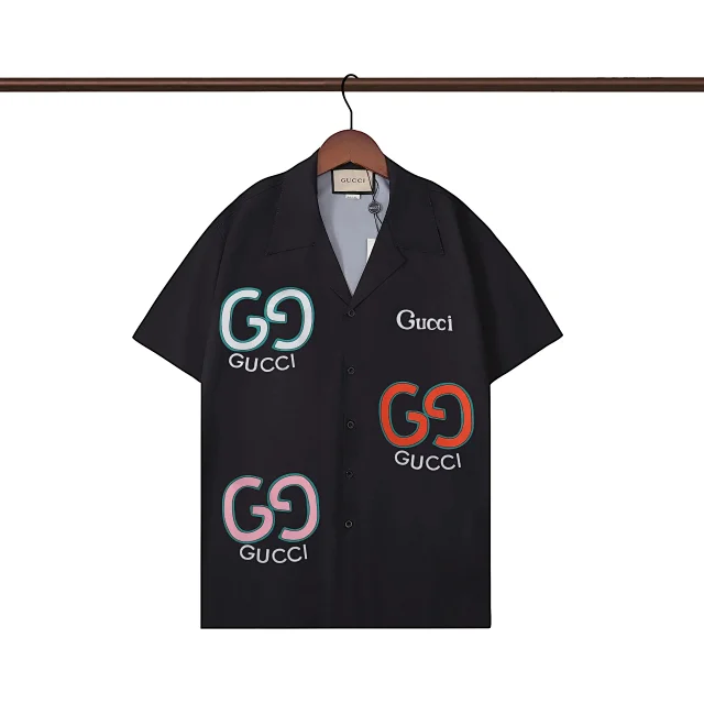 Gucci Shirts Printed Button-Up Shirt product detail image 24