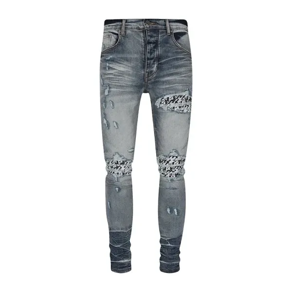 Gallery Dept. Distressed Washed Black Jeans - 20