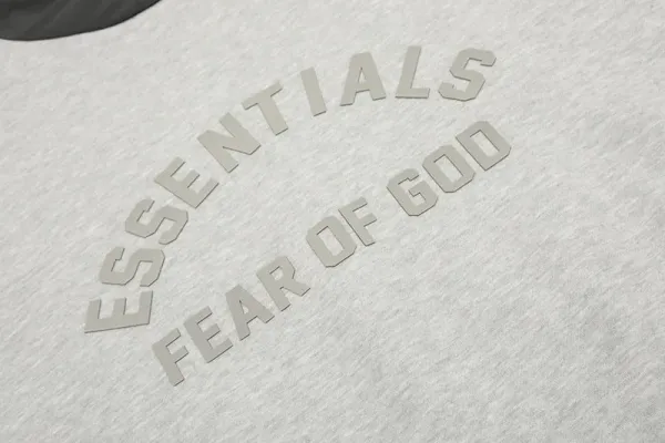 Fear of God Essentials Arch Logo Hoodie Gray - 5