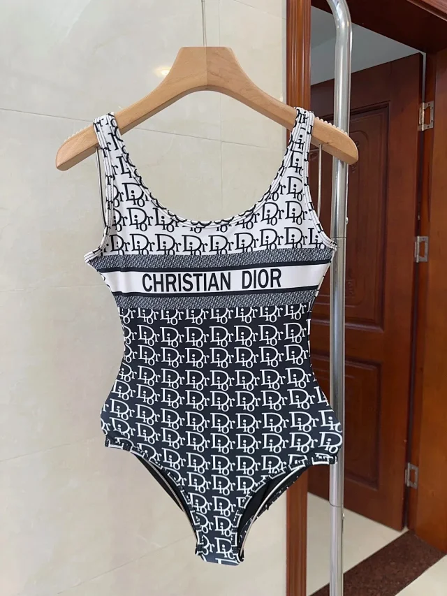 Christian Dior Swimwear Triangle string bikini set product detail image 29