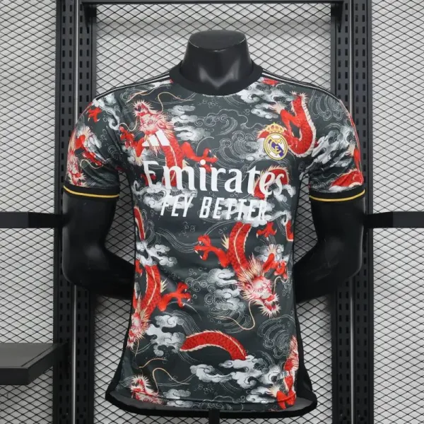 Adidas Japan National Team 2024 Dragon Print Jersey Blue - 15
