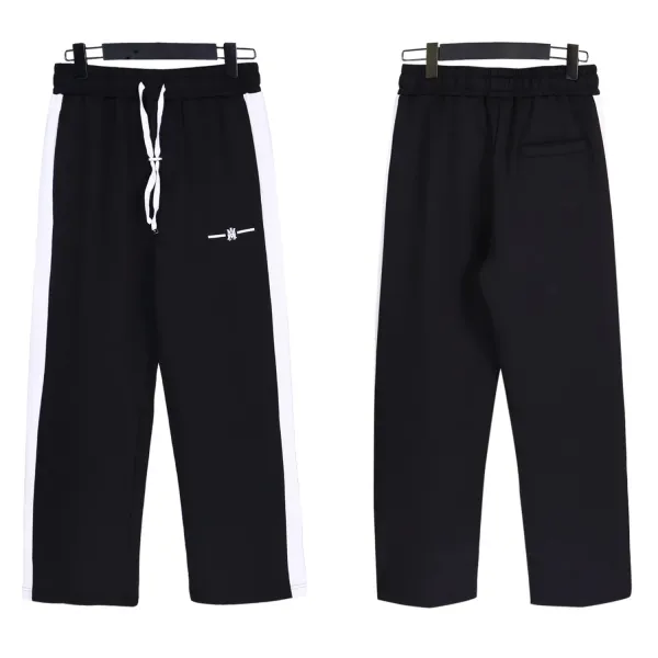 Amiri Cotton Terry Sweatpants Black - 28