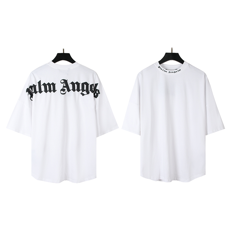 Palm Angels Bandana Bear Print White T-Shirt - 10