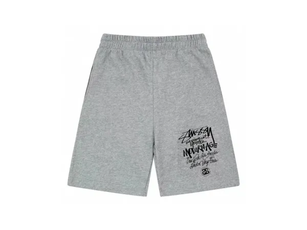 Stüssy Logo Print Teal Performance Shorts - 20