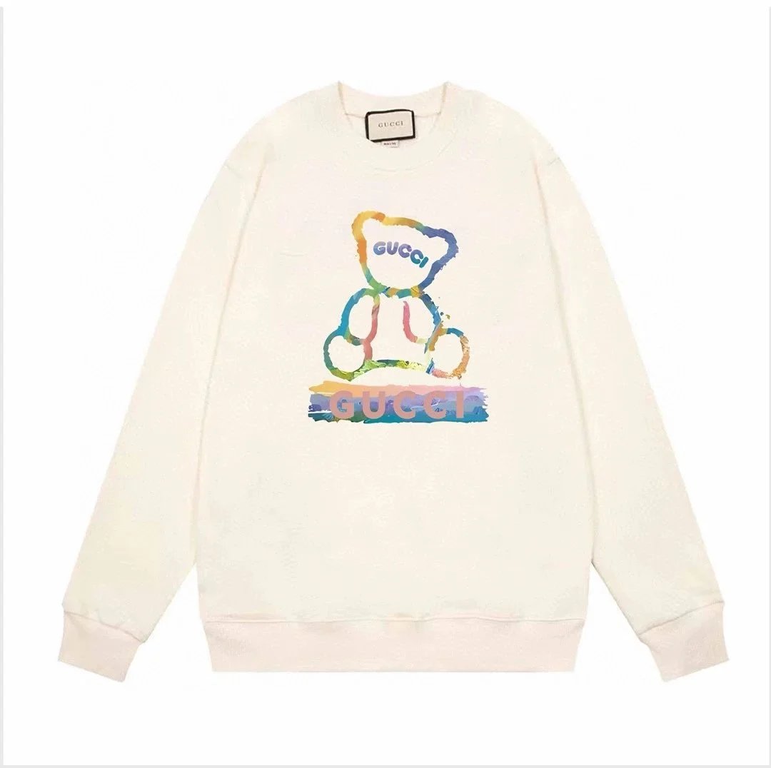 Gucci Dans Le Vert Graphic Print White Hoodie - 11