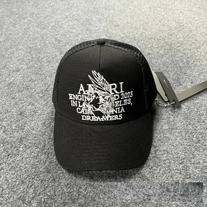 Design Trucker Cap Blue Mesh Back Baseball Cap - 29