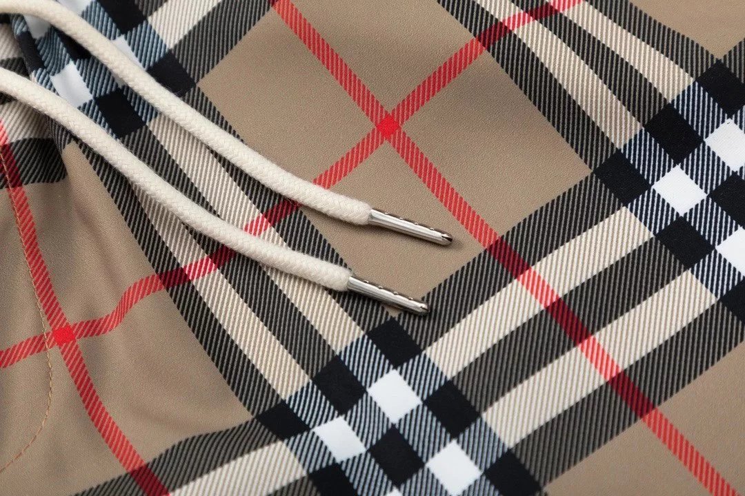 Burberry Thomas Bear Print Cotton Sweat Shorts White - 4