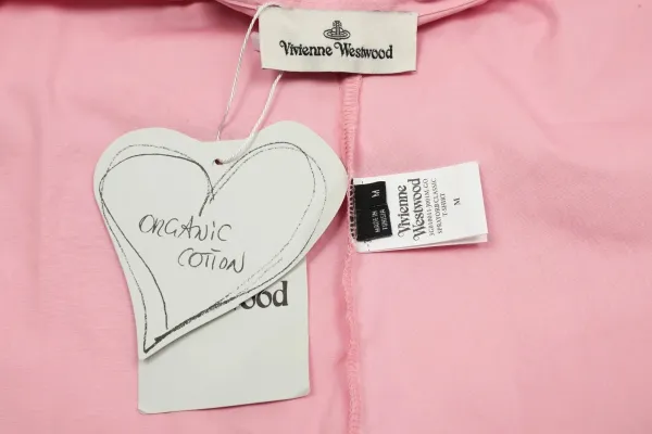 Vivienne Westwood Orb Logo Oversized Shirt Light Blue - 12