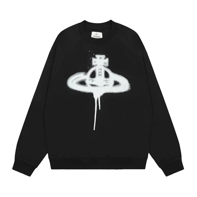 Vivienne Westwood Hoodies & Sweatshirts Orb Graphic Pullover Hoodie product detail image 27