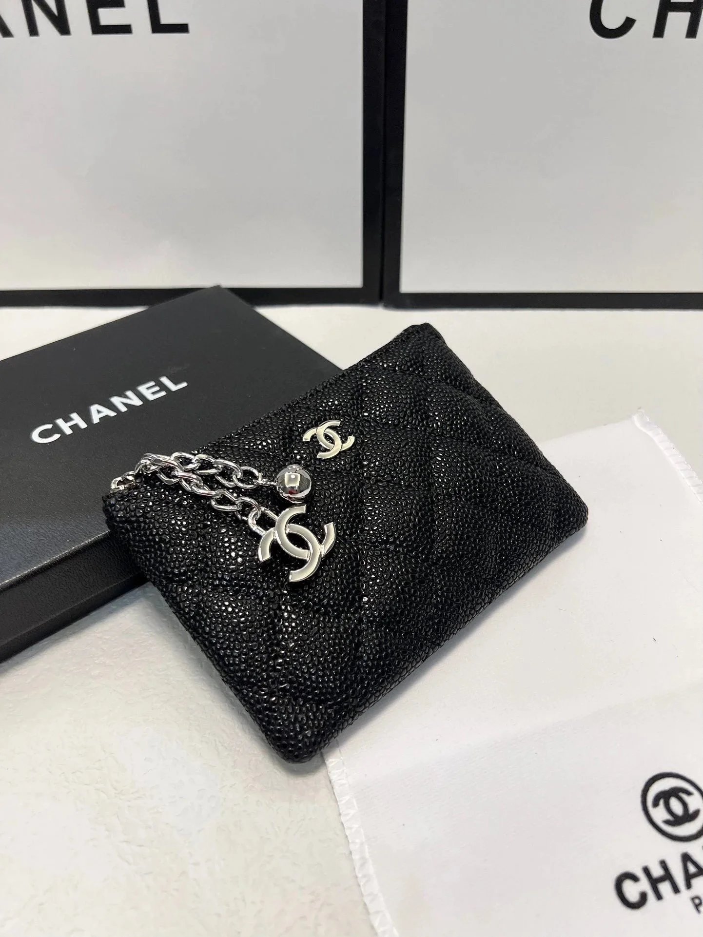 Chanel Boy Wallet on Chain [8 