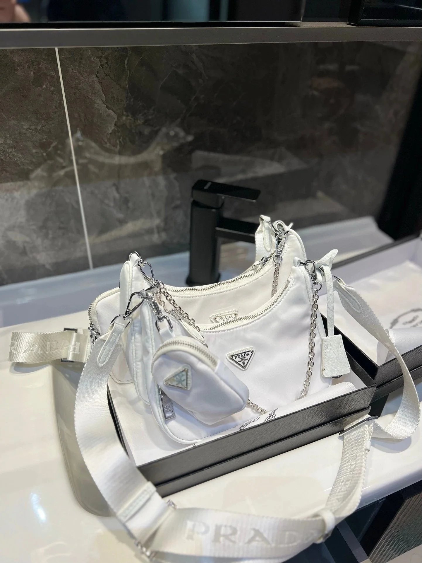 Prada Re-Edition 2005 Nylon Sh