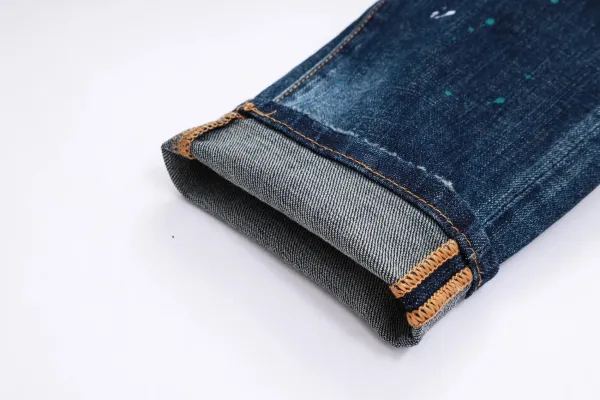 Dsquared2 Distressed Bleach-Splatter Denim Jeans - 8