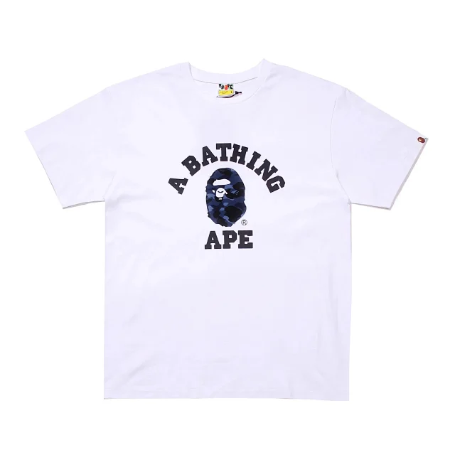 A Bathing Ape T-Shirts Short Sleeve Camouflage Head Graphic product detail image 27