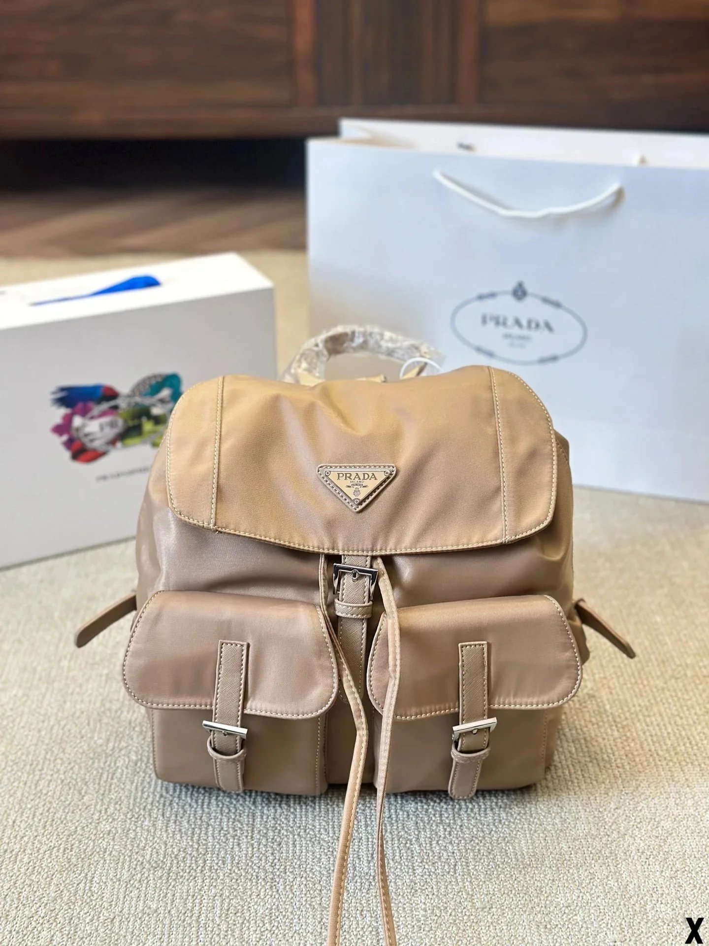 Prada Re-Nylon Backpack Black - 15