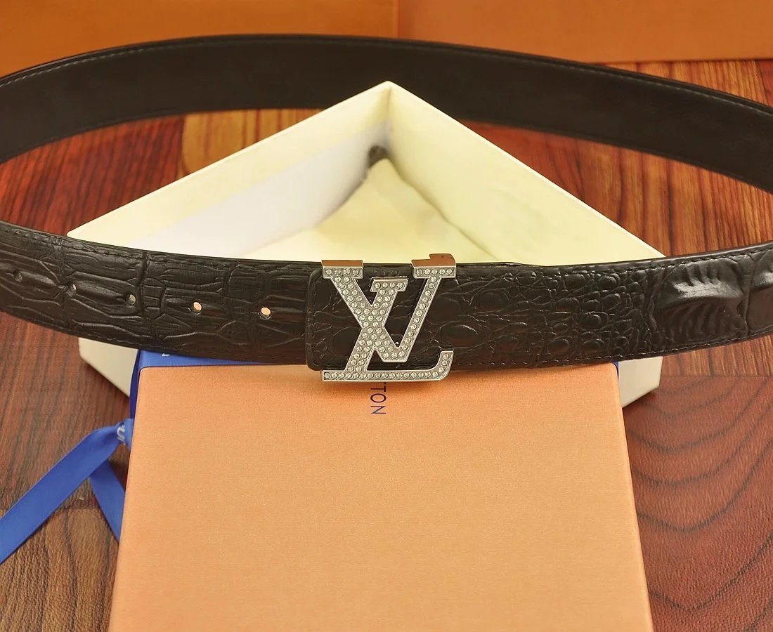 Louis Vuitton Monogram Black Multicolor Belt - 5
