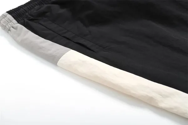 Lululemon Track Pants Black with White Side Stripes Pants - 15