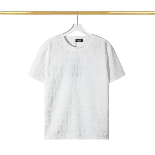 Fendi FF Monogram All-Over Black T-Shirt - 33