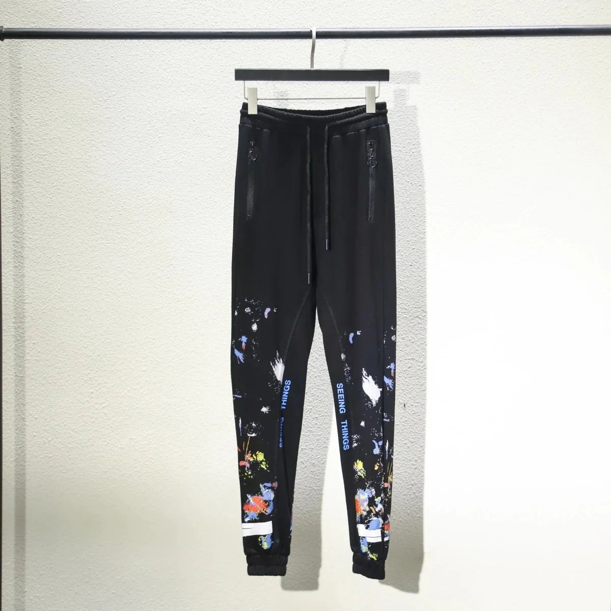 Off-White Industrial Tape Sweatpants White - 27