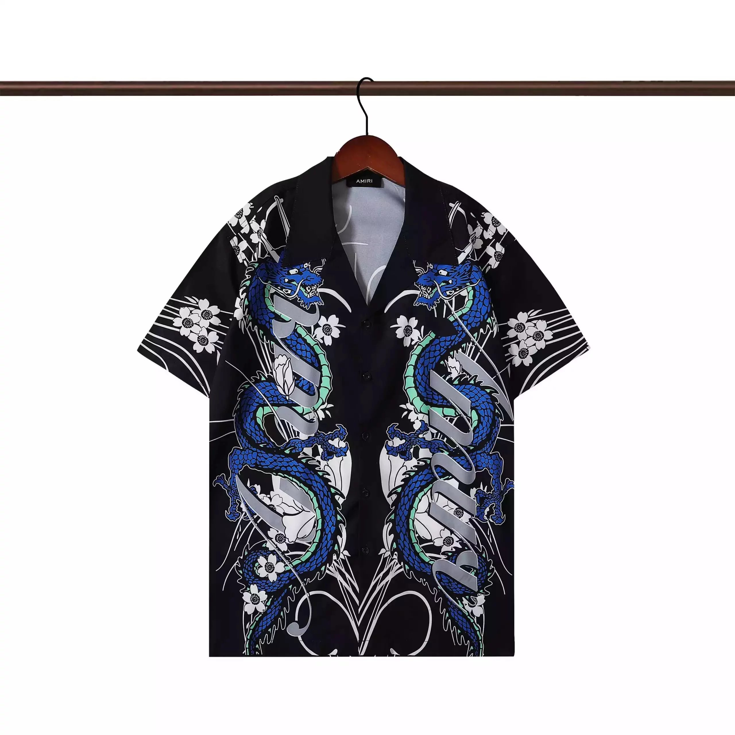 Design Dragon Print Swim Shorts Black - 35
