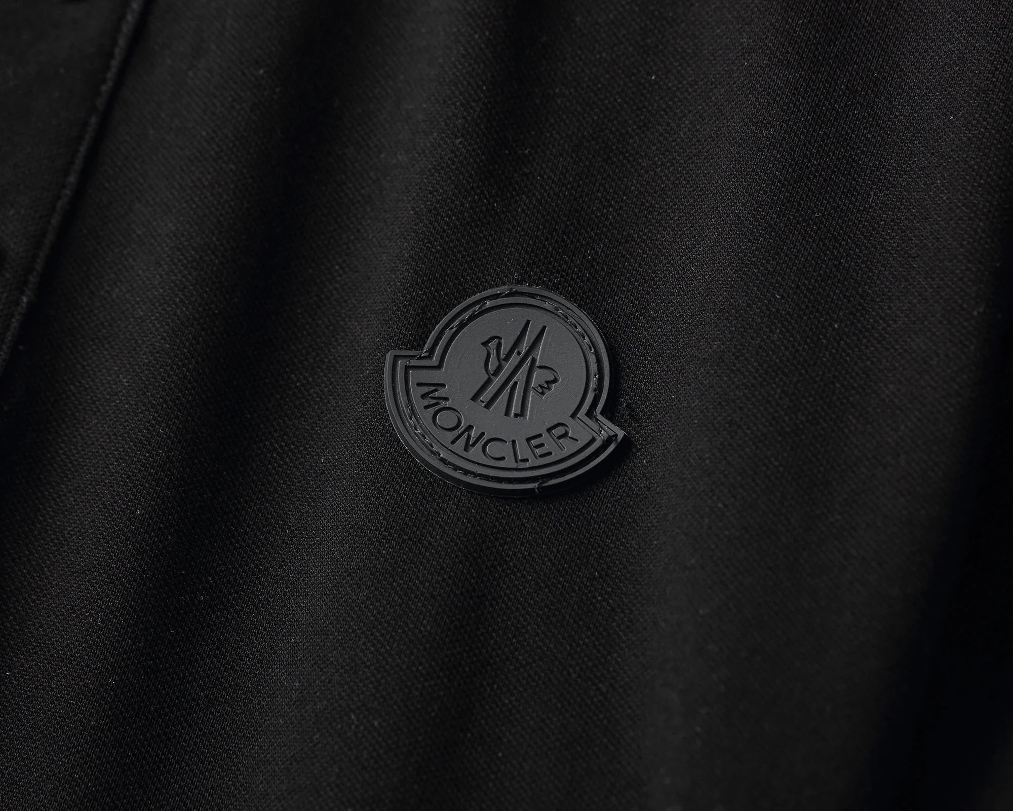 Moncler Logo Polo White Polo Polo Shirt - 5