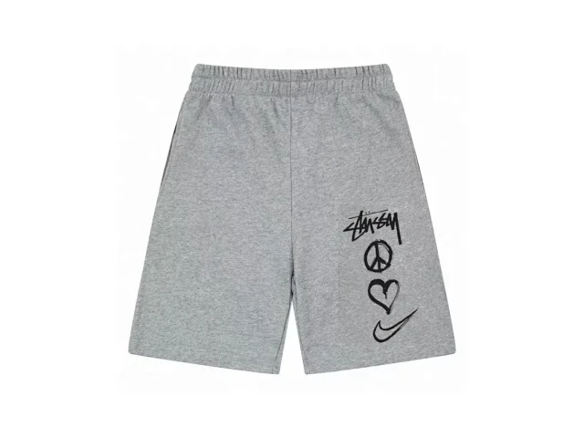 Stüssy Shorts Elastic-waist graphic product detail image 13