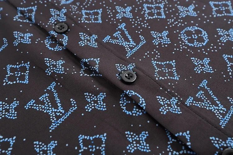 Design Checkerboard Pattern Short-Sleeve Shirt - 4