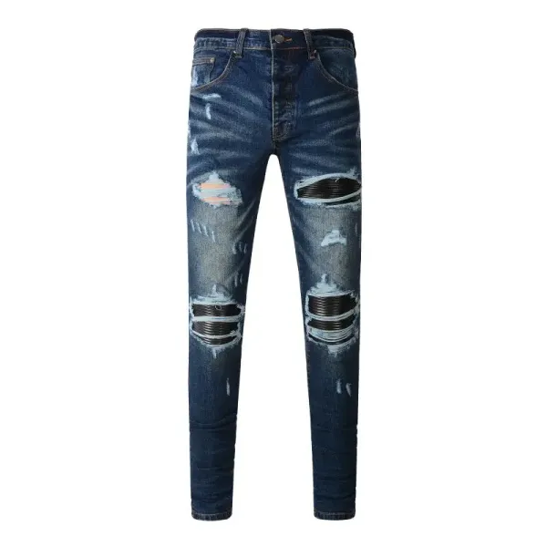 Gallery Dept. Distressed Black Denim Jeans - 22