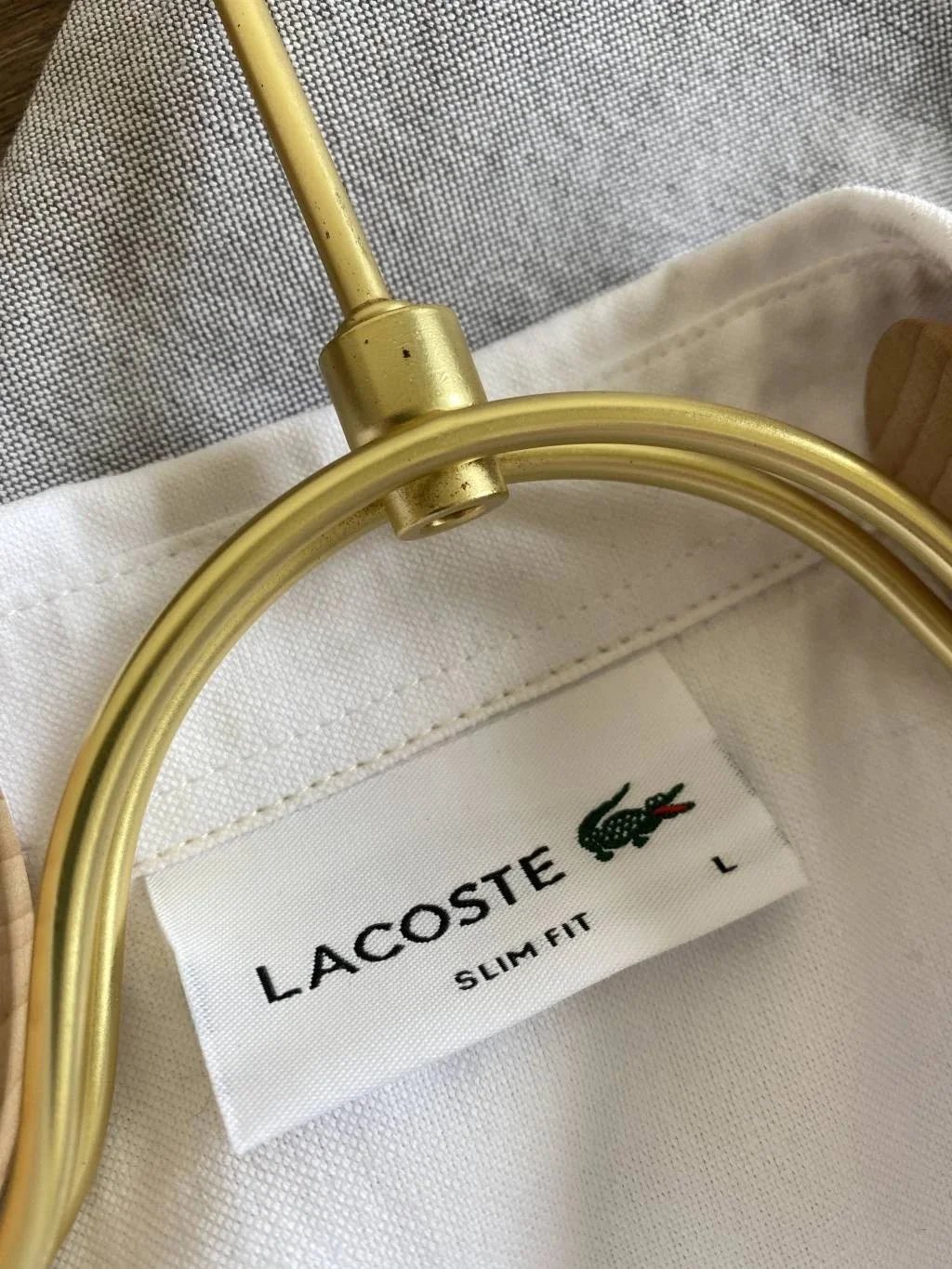 Lacoste Classic Plaid Shirt Navy Blue Shirt - 4