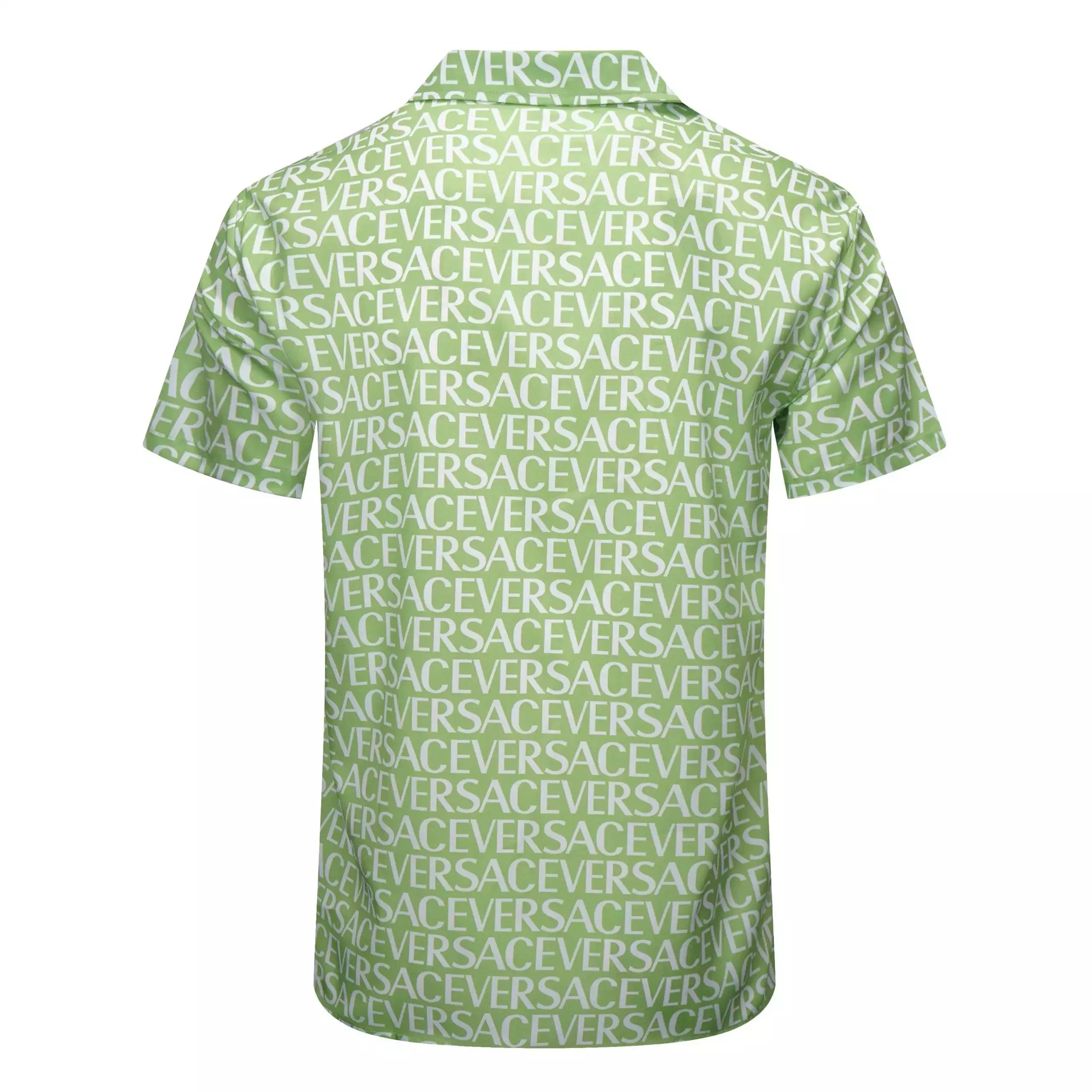 Versace Medusa Print Short-Sleeve Shirt and Shorts Set Multicolor - 15