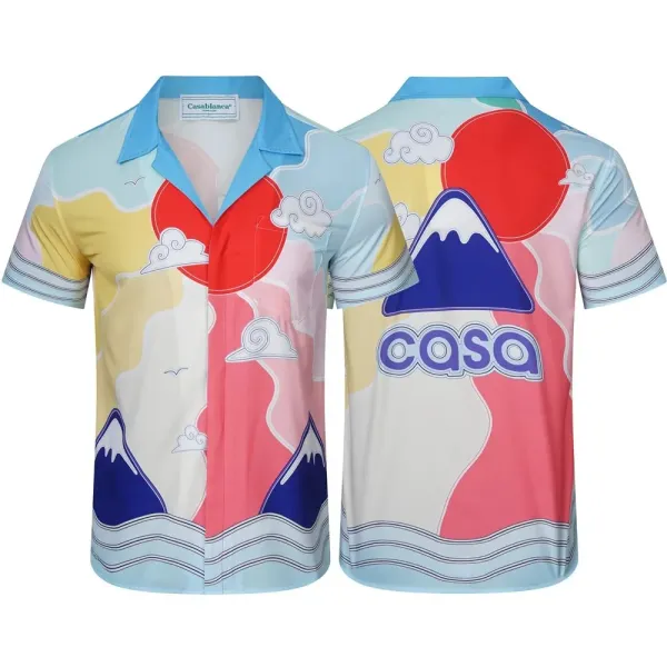 Casablanca Casa Tennis Club White Polo Shirt - 20
