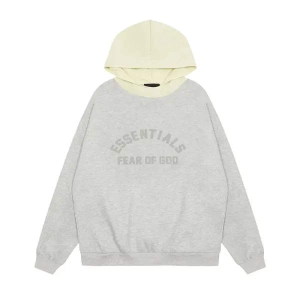 Fear of God Essentials Arch Logo Hoodie Gray - 15