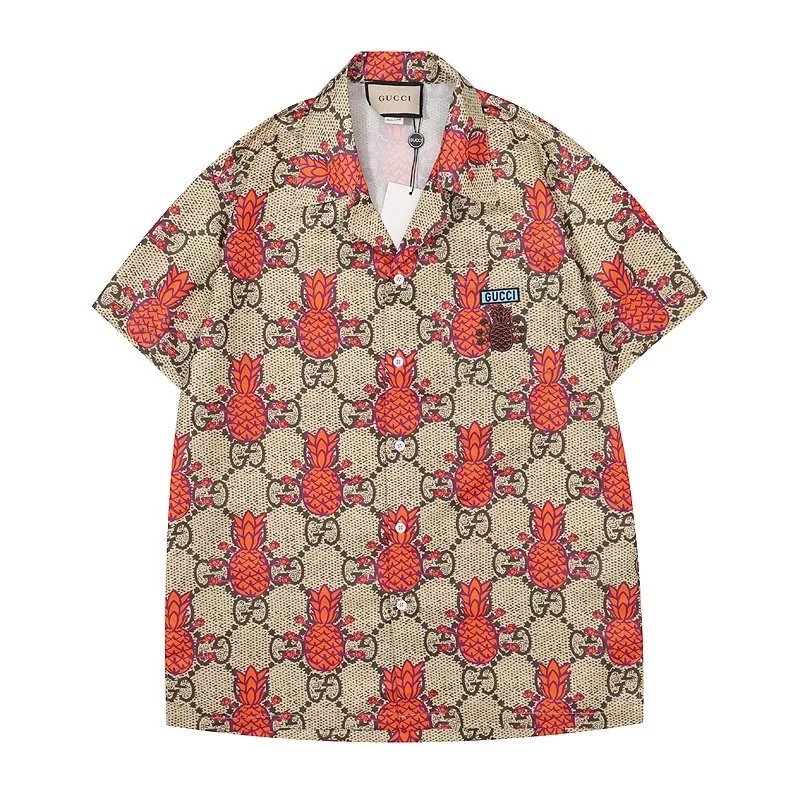 Gucci GG Mosaic Print Short-Sleeve Shirt and Shorts Set Multicolor - 11