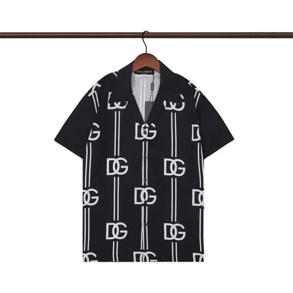 Dolce & Gabbana Embroidered Crest White Shirt - 29