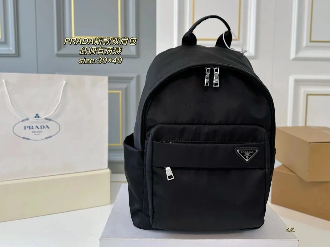 Prada Re-Nylon Backpack Black - 21