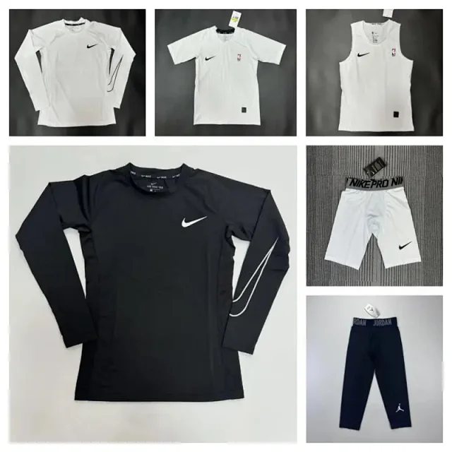 Nike T-Shirts Performance training T-shirt with contrast flatlock seams and oversized Swoosh product detail image 1
