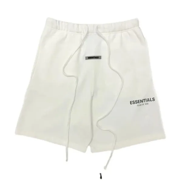 Fear of God Essentials Fleece Shorts Olive Green Shorts - 12