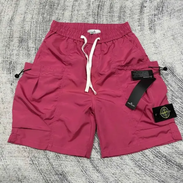 Stone Island Cargo Shorts Pink - 1