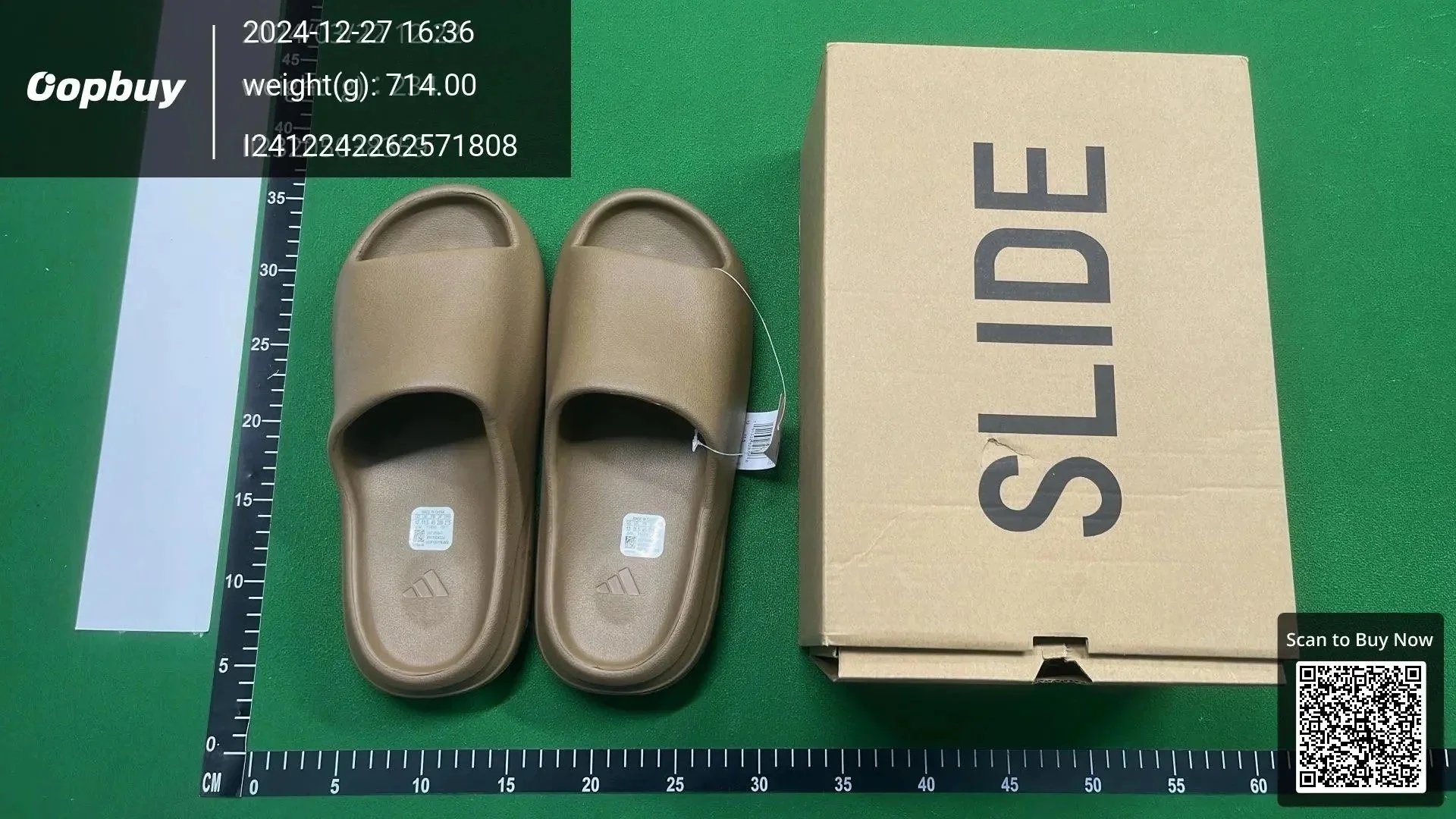 Adidas Yeezy Slide Pale Yellow Slippers - 2