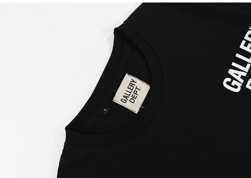Gallery Dept. Logo Print Oversized T-Shirt Gray product detail 13 in Litbuy spreadsheet finds