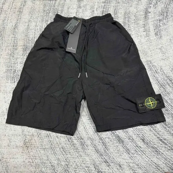 Stone Island Shadow Project Nylon Metal Short Black Shorts - 1