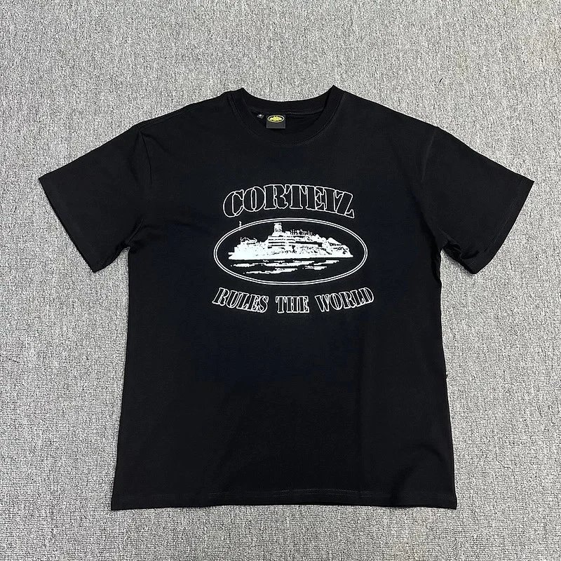 Corteiz Rules The World White T-Shirt - 12