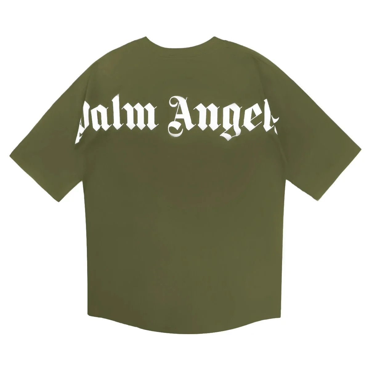 Palm Angels Teddy Bear Print Lime Green T-Shirt - 13