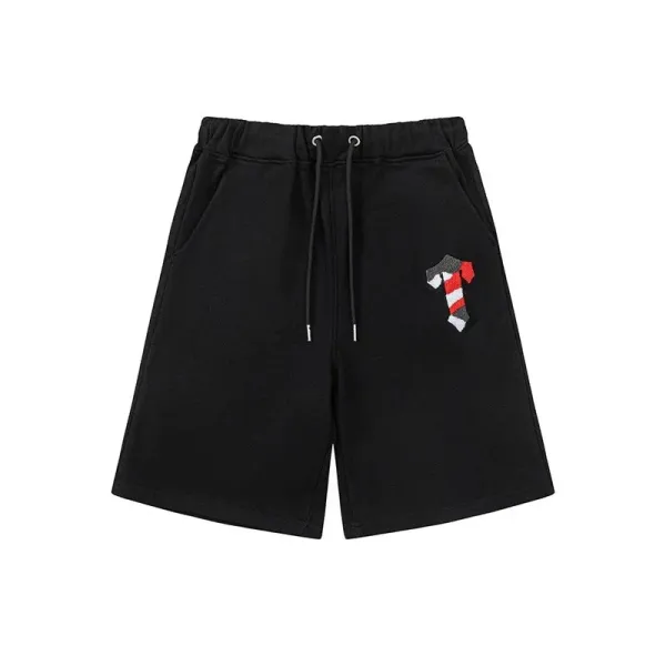 Off-White Embroidered Logo Sweatshorts Black - 1