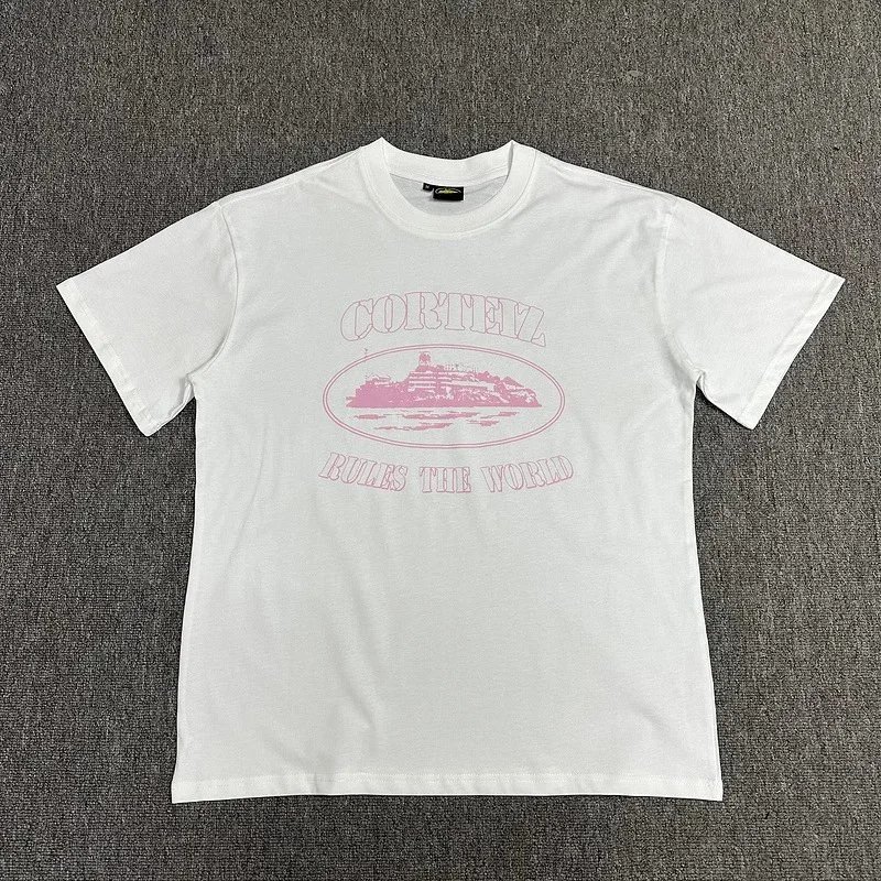 Corteiz Rules The World White T-Shirt - 19