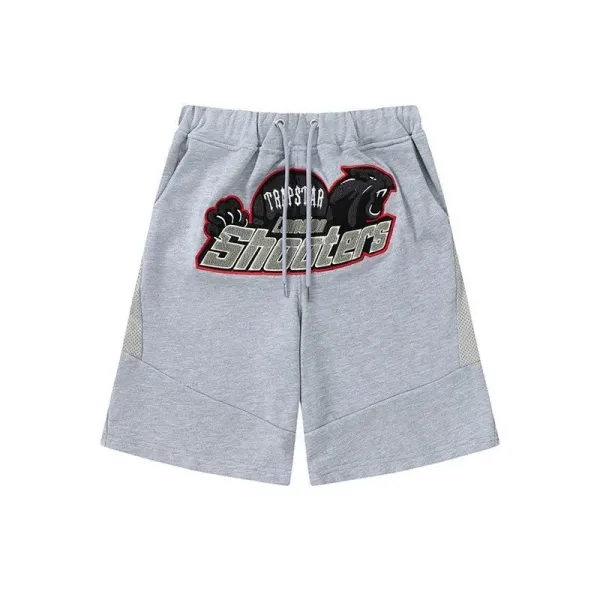 Trapstar London Shooters Gray Sweatshorts - 1
