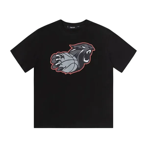 Tractor Panther Basketball T-Shirt Black - 1