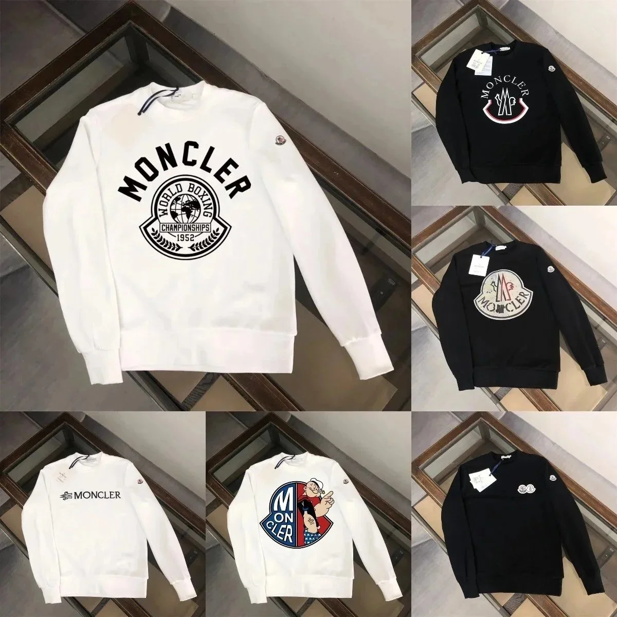 Moncler World Boxing Championships 1952 Sweatshirt [40+ styles]